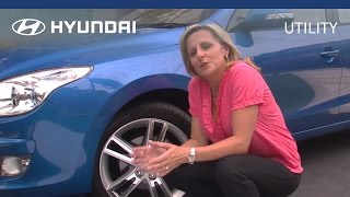 Hyundai  myHyundai  How to Check Tyre Pressure And Condition [upl. by Ydisac]