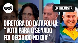 Datafolha Voto para o Senado foi decidido no dia da eleição RJ é local de dificuldade [upl. by Ahsiei]