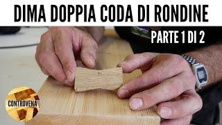 DOPPIA CODA DI RONDINE dima per mortasa  Prima puntata  Dime e JIG 8 [upl. by Polinski691]