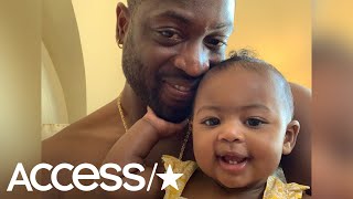 Dwyane Wade Catches Daughter Kaavia Making Epic Kitchen Mess And Her Reaction Is Priceless [upl. by Atworth414]