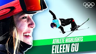 Eileen Gu wowed the world at Beijing 2022 🥇⛷ [upl. by Babette14]