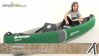 Sevylor Adventure Plus Kayak  wwwsimplyhikecouk [upl. by Itsirc76]