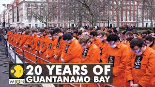 20 years since the opening of Guantanamo Bay the infamous US prison  WION English News [upl. by Marcie785]