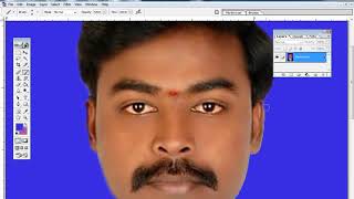 photoshop background change in tamil [upl. by Atyekram456]