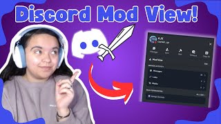 How To Use Discord Mod View Tutorial [upl. by Tolley]