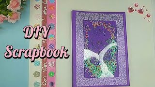 Cara Membuat Buku Skrap  DIY Scrapbook [upl. by Icat]