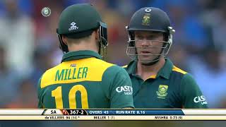 India vs South Africa 2015 ODI series decider highest scorin match 438 [upl. by Naic]