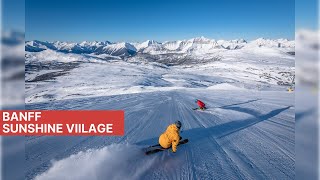 Banff Sunshine Village  Best Ski Resort in Canadian Rockies Alberta [upl. by Radack789]