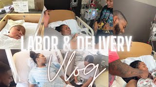 Labor amp Delivery Vlog  Induction at 39 weeks  first time mom [upl. by Branen]