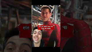 a IDADE dos 3 HOMEMARANHA em NO WAY HOME Tobey Maguire Andrew Garfield Tom Holland Spiderman [upl. by Helas]