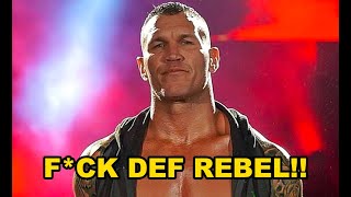 Randy Orton DECLINED NEW THEME from DEF REBEL DEF REBEL FIRED SOON [upl. by Richart]