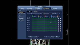 How to set a recording schedule on your Dahua NVR [upl. by Ettelrats565]