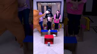 Color Box Challenge Who Stepped On The Trap Funnyfamily Partygames [upl. by Adnarim]