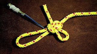 Anglers Loop or Perfection Loop  Quick Release Version  How to Tie LetsGetKnotting [upl. by Asim]