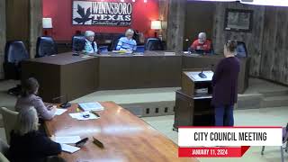 Winnsboro City Council Meeting [upl. by Yelena54]