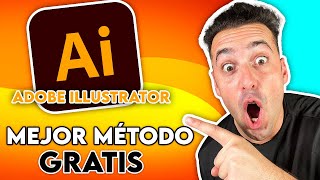 ✅Como DESCARGAR e INSTALAR ILLUSTRATOR GRATIS🏆  MEJOR MÉTODO 100 RÁPIDO Y FACIL [upl. by Krystalle]