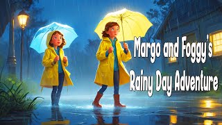 Margo and Foggy’s Rainy Day Adventure  Folktales stories  3D Animation Videos  Cartoon Videos [upl. by Airdnekal]