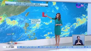 Dalawang LPA sa loob at labas ng PAR binabantayan ng PAGASA  Weather update today  BK [upl. by Clementia258]