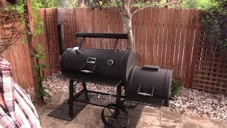 How to Season a Yoder Wichita Smoker [upl. by Yelhak]