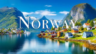 Norway 4K • Scenic Relaxation Film with Peaceful Relaxing Music and Nature Video Ultra HD [upl. by Otila]