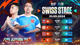 Nhánh 0W  0L SVG PQS xuất trận đối đầu tân binh  FVPL Autumn 2024  SWISS Stage 0109 [upl. by Jobye]