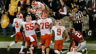 Clemson Game Winning Drive vs Alabama  2016 National Championship  NCAA Football Highlights HD [upl. by Gile411]