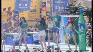 180721 블랙핑크 BLACKPINK 뚜두뚜두 DDUDU DDUDU 포인트안무 4K 직캠 Fancam 워터밤 페스티벌 by Mera [upl. by Iadrahc]