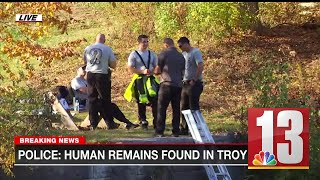 Human skull found in Troy [upl. by Ardnek]