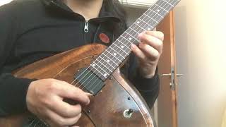 making of Klein copy guitar has been finished [upl. by Turro977]