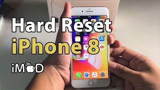 วิธีการ Force Restart Hard Reset iPhone 8 iPhone 8 Plus [upl. by Sparks]