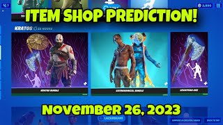 November 26 2023 Fortnite Item Shop CONFIRMED [upl. by Engelbert139]