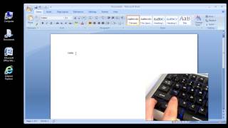 Microsoft Word 2007 Undo and Redo Buttons [upl. by Olive221]