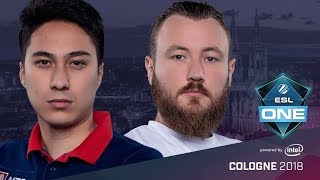 CSGO  Gambit vs NaVi Overpass Map 1  LB Round 2  ESL One Cologne 2018 [upl. by Tega]