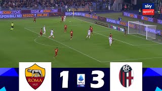 RomaBologna 13  Serie A TIM 202324  Highlights della Partita [upl. by Crim302]