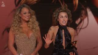 MILEY CYRUS Wins Best Pop Solo Performance For quotFLOWERSquot  2024 GRAMMYs Acceptance Speech [upl. by Beutler]