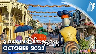 📅 A Day in Disneyland Paris October 2023 [upl. by Cavuoto]