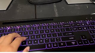 SABLUTE Wireless Backlit Keyboard Review [upl. by Alexio]