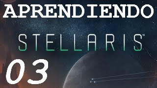 STELLARIS 03│Estreno Steam  Puesto Avanzado y Contacto con los Ztrakpor [upl. by Ahseat]