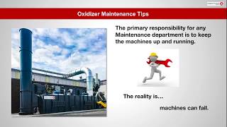 Thermal Oxidizer Maintenance Tips  Catalytic Products International CPI [upl. by Salamanca]