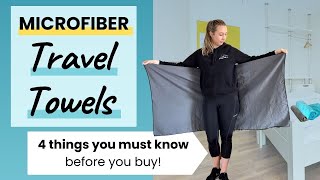 Microfiber Travel Towels How to Choose the Best Travel Towel Video 2 [upl. by Aokek170]