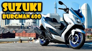 SUZUKI SIAPKAN MOTOR MATIC BARU 400 CC  Suzuki Burgman 400 [upl. by Ainomar]