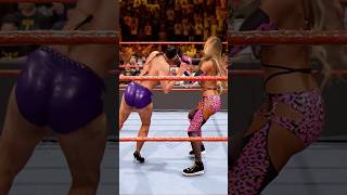 💥 RHEA RIPLEY vs CARMELLA 💥 Part 53 WWE 2K24 shorts wwe rhearipley carmella wwe2k24 viral [upl. by Ilarrold902]