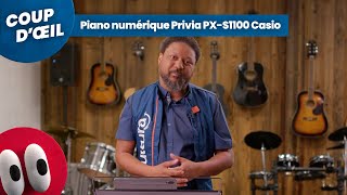 Coup dœil sur le piano numérique Privia PXS1100 Casio [upl. by Hyps940]