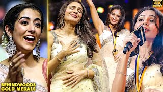 Andrea Sings Oo Solriya Mama LIVE on Stage🤩 25000 Crowd Goes Crazy💥 Behindwoods Gold Medals 2022😎 [upl. by Estas616]