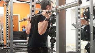 Quick Tip  Correcting Squat Bar Path [upl. by Adiana]