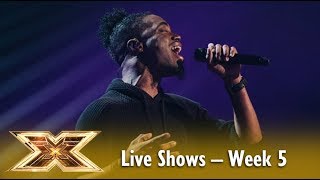 Dalton Harris sings Listen by Beyonce 😲 Live Shows Week 5  The X Factor UK 2018 [upl. by Yasmine]