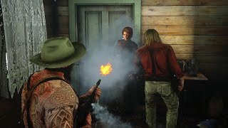 RDR2 Heres what happened in the house where Micah kills Norman and his wife [upl. by High406]