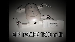 ZEROTECH DOBBY GIFI POWER BATTERY HOVERING TEST [upl. by Danyelle]