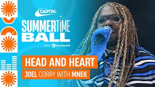 Joel Corry  Head and Heart with MNEK Live at Capitals Summertime Ball 2023  Capital [upl. by Jehanna766]