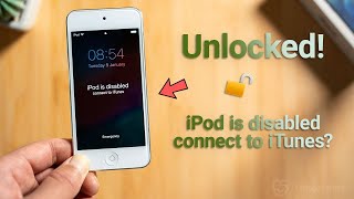 iPod is Disabled Connect to iTunes 3 Ways to Unlock It [upl. by Rot990]